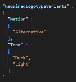 Required Logotype Variants