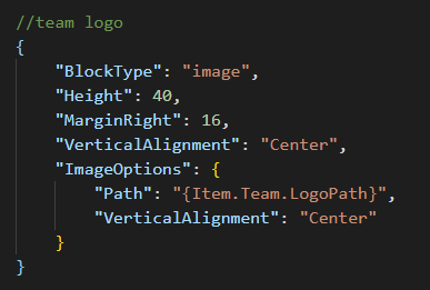 Simple block example